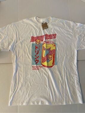 Enemy Tears Graphic Tee - White